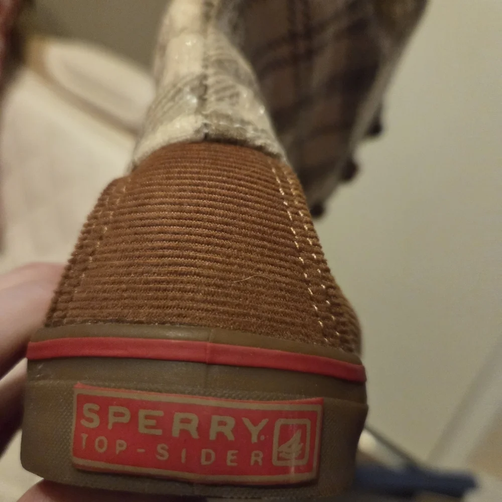 Sperry Topsider Plaid Sherpa-Lined Women's Boots